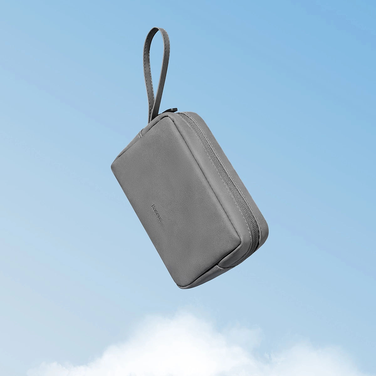 Baseus EasyJourney Series small travel bag phone pouch, headphones and other small items gray_16