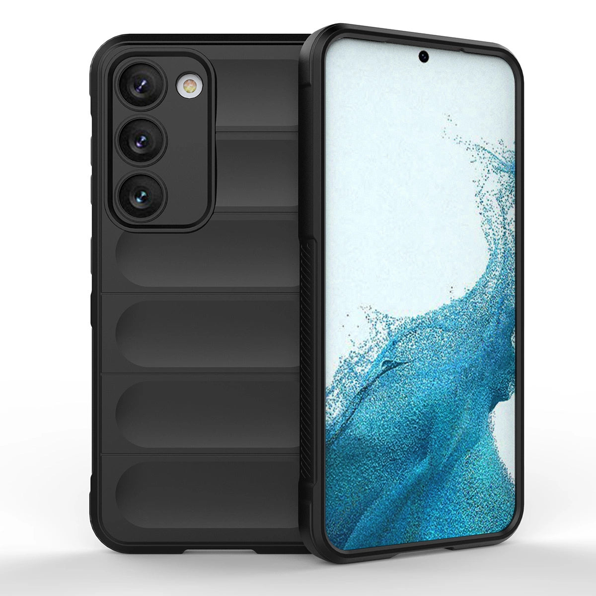 Magic Shield Case for Samsung Galaxy S23+ flexible armored cover black_0