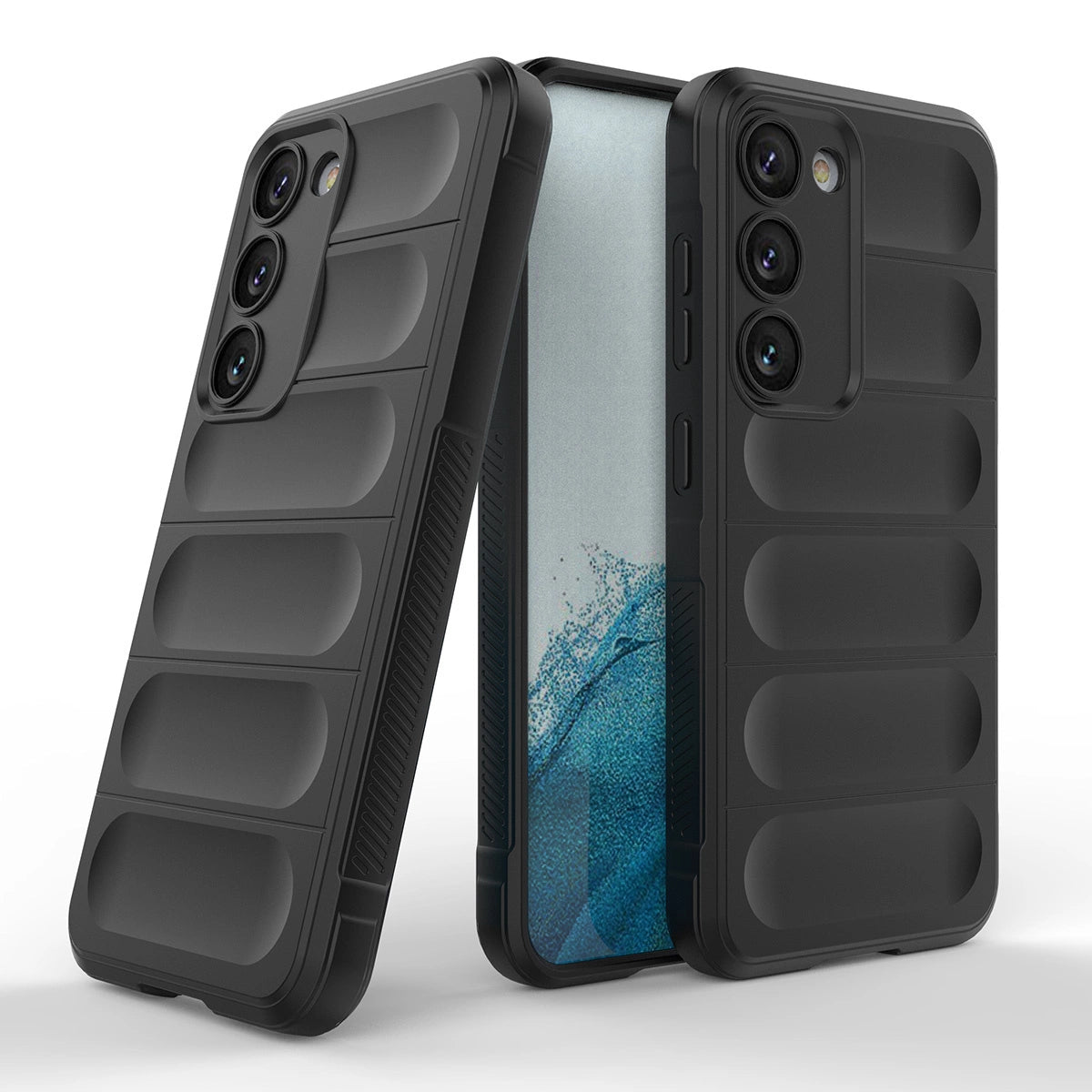 Magic Shield Case for Samsung Galaxy S23+ flexible armored cover black_16