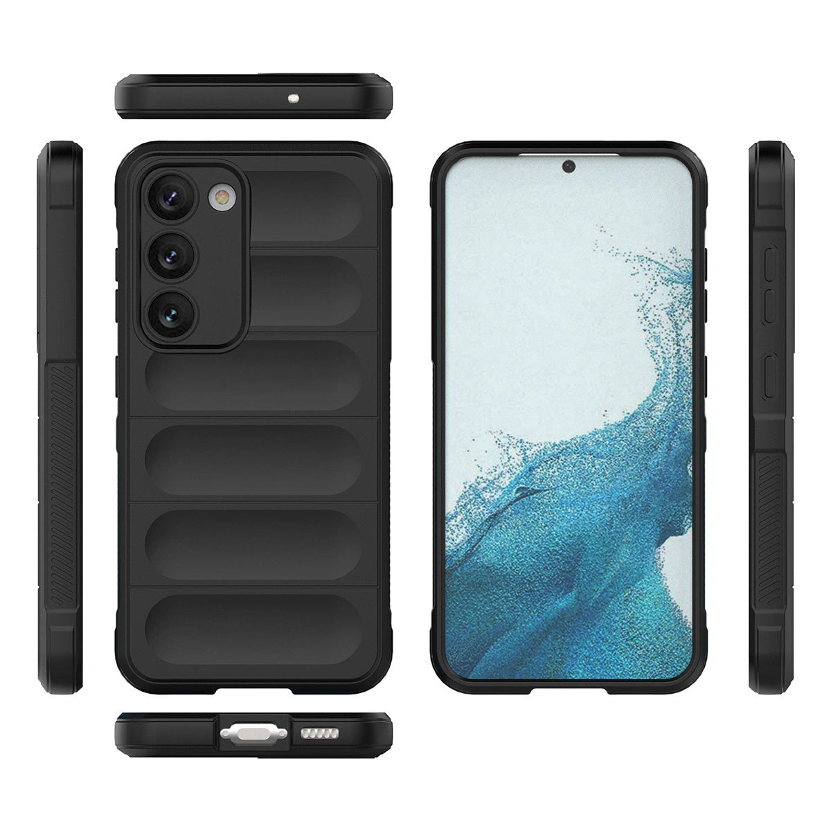 Magic Shield Case for Samsung Galaxy S23+ flexible armored cover black_17
