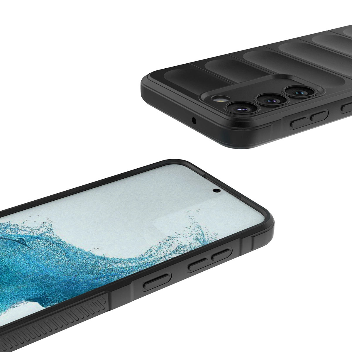 Magic Shield Case for Samsung Galaxy S23+ flexible armored cover black_3