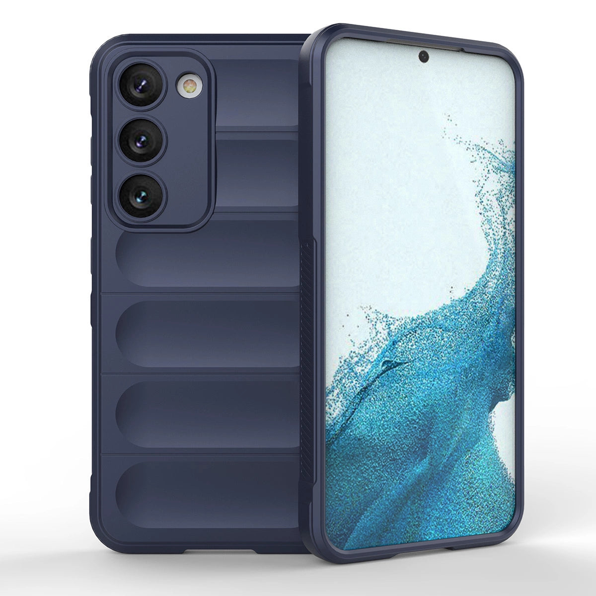 Magic Shield Case for Samsung Galaxy S23+ flexible armored cover blue_15