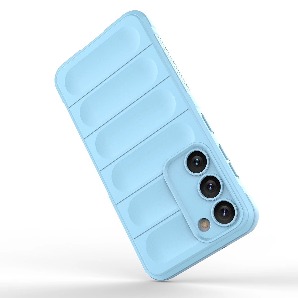 Magic Shield Case for Samsung Galaxy S23+ flexible armored cover light blue_13