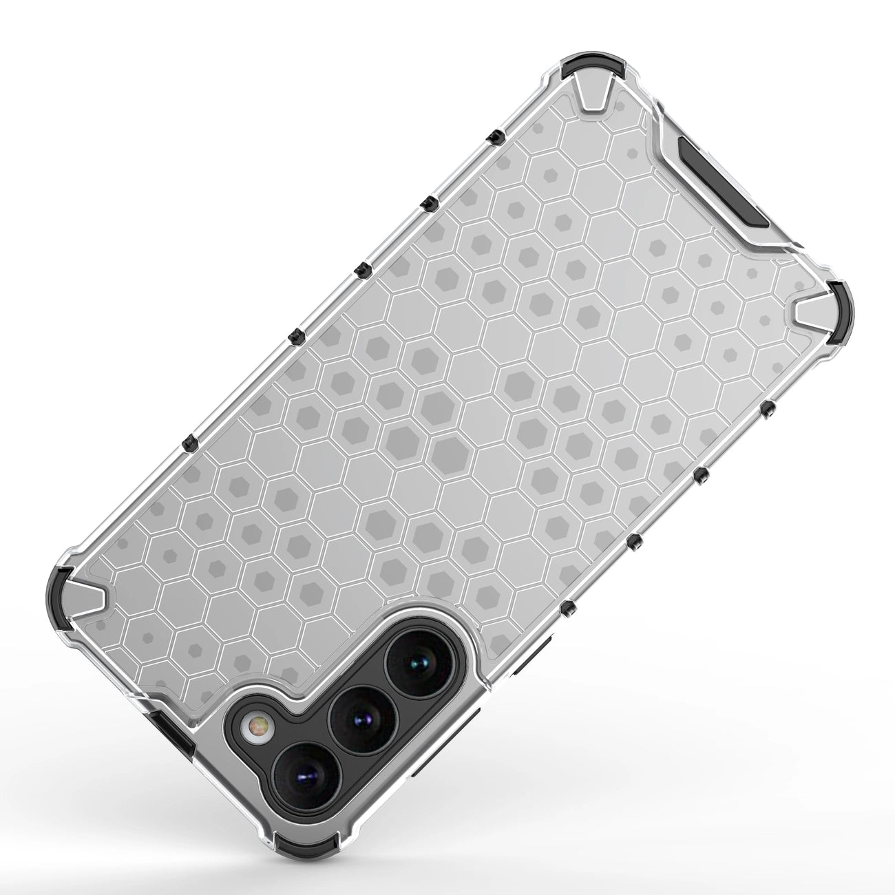 Honeycomb case for Samsung Galaxy S23+ armored hybrid cover black_8