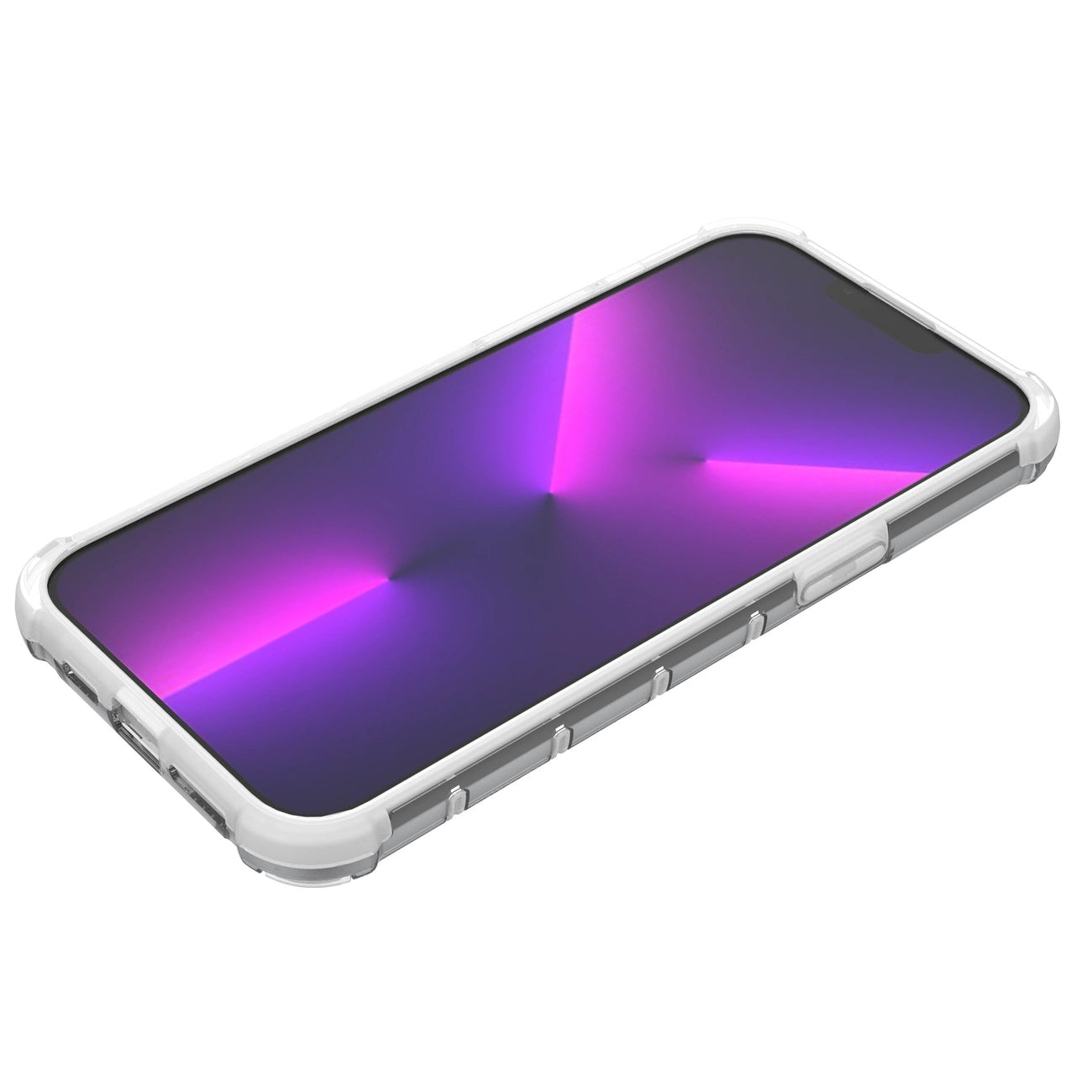 Ombre Protect Case for iPhone 13 Pro Max pink and blue armored case_16