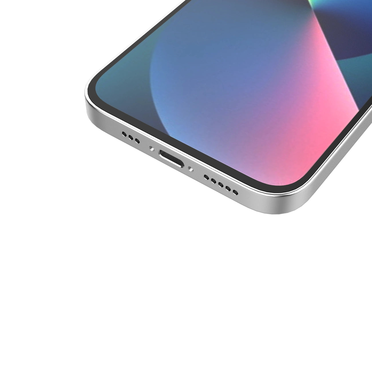 Ombre Protect Case for iPhone 14 pink and blue armored case_16