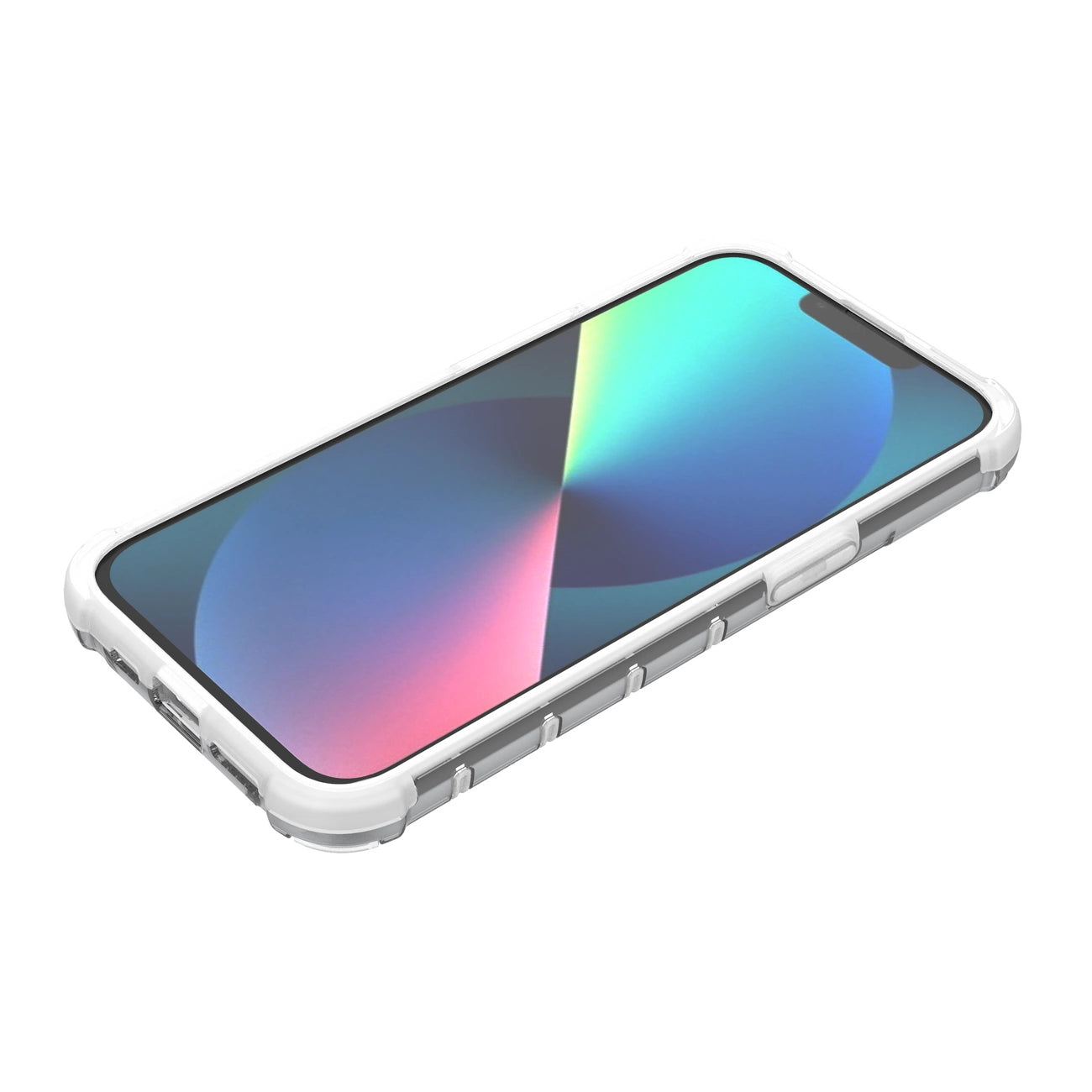 Ombre Protect Case for iPhone 14 pink and blue armored case_18