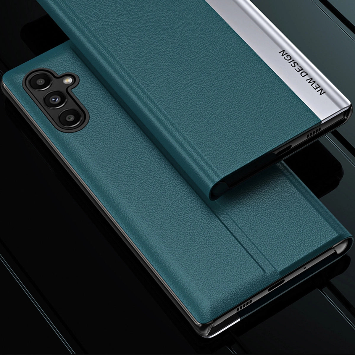 Sleep Case Pro case for Samsung Galaxy S23+ with flip stand blue_4