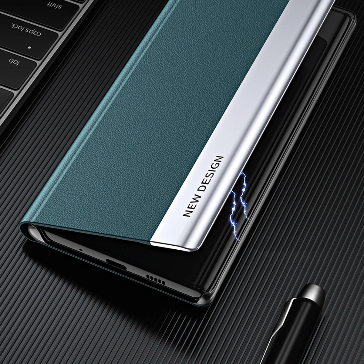 Sleep Case Pro case for Samsung Galaxy S23+ with flip stand blue_5