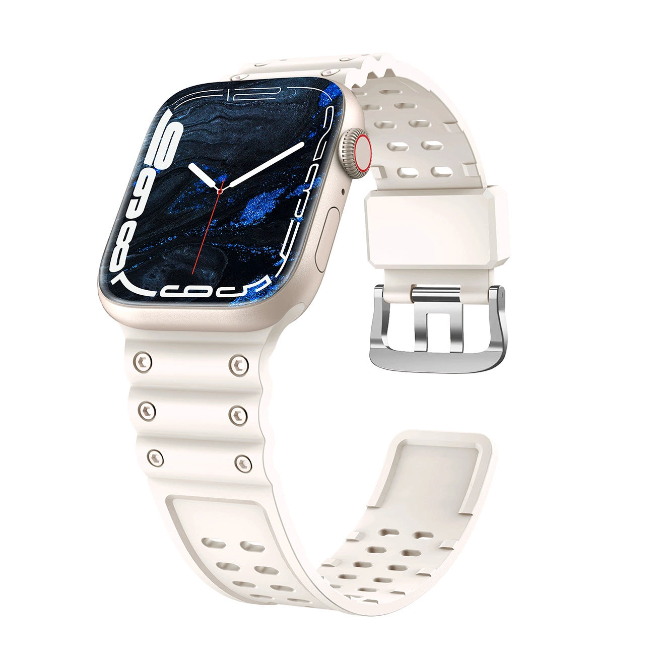 Strap Triple Protection Apple Watch SE strap, 9, 8, 7, 6, 5, 4, 3, 2, 1 (41, 40, 38 mm) band bracelet beige_1