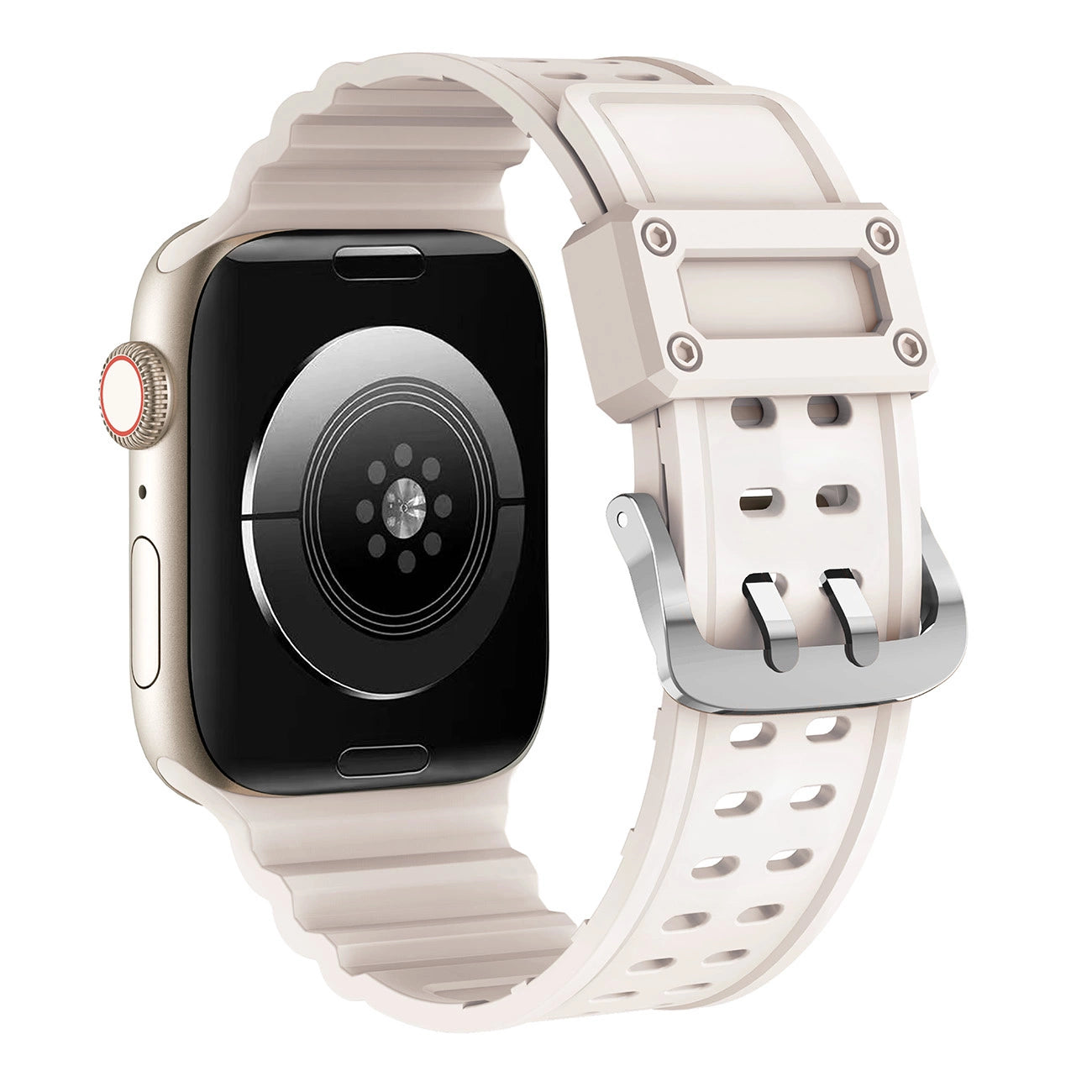 Strap Triple Protection Apple Watch SE strap, 9, 8, 7, 6, 5, 4, 3, 2, 1 (41, 40, 38 mm) band bracelet beige_3