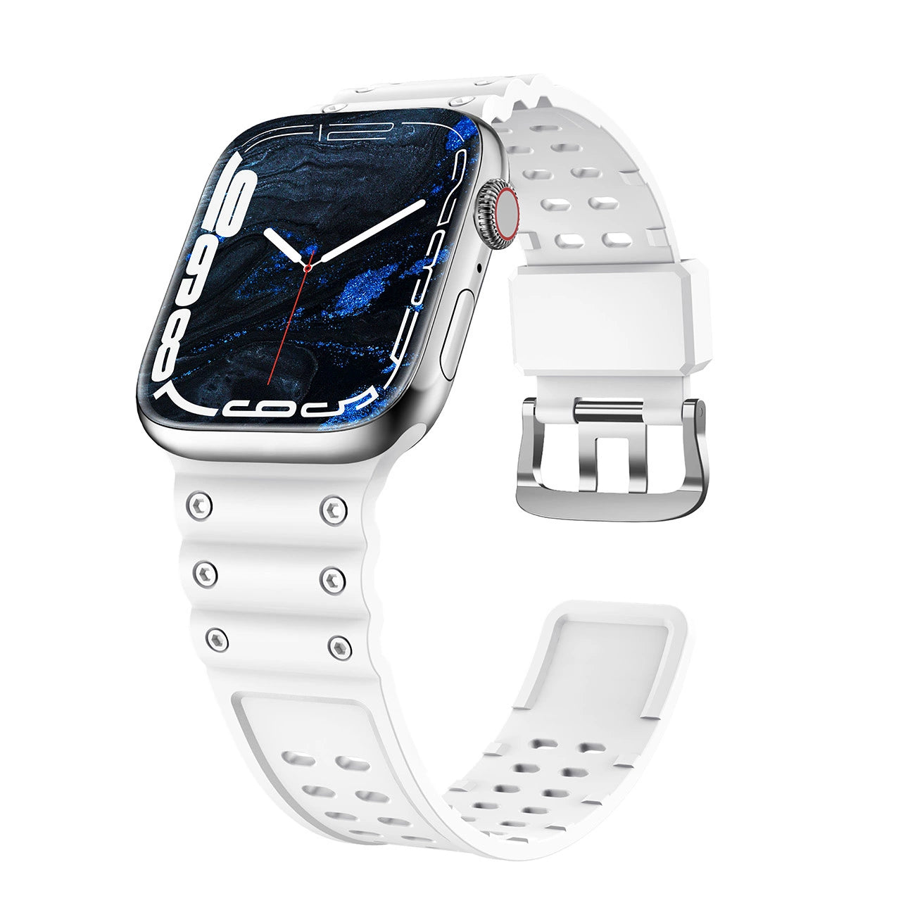 Strap Triple Protection Apple Watch SE strap, 9, 8, 7, 6, 5, 4, 3, 2, 1 (41, 40, 38 mm) band bracelet white_0