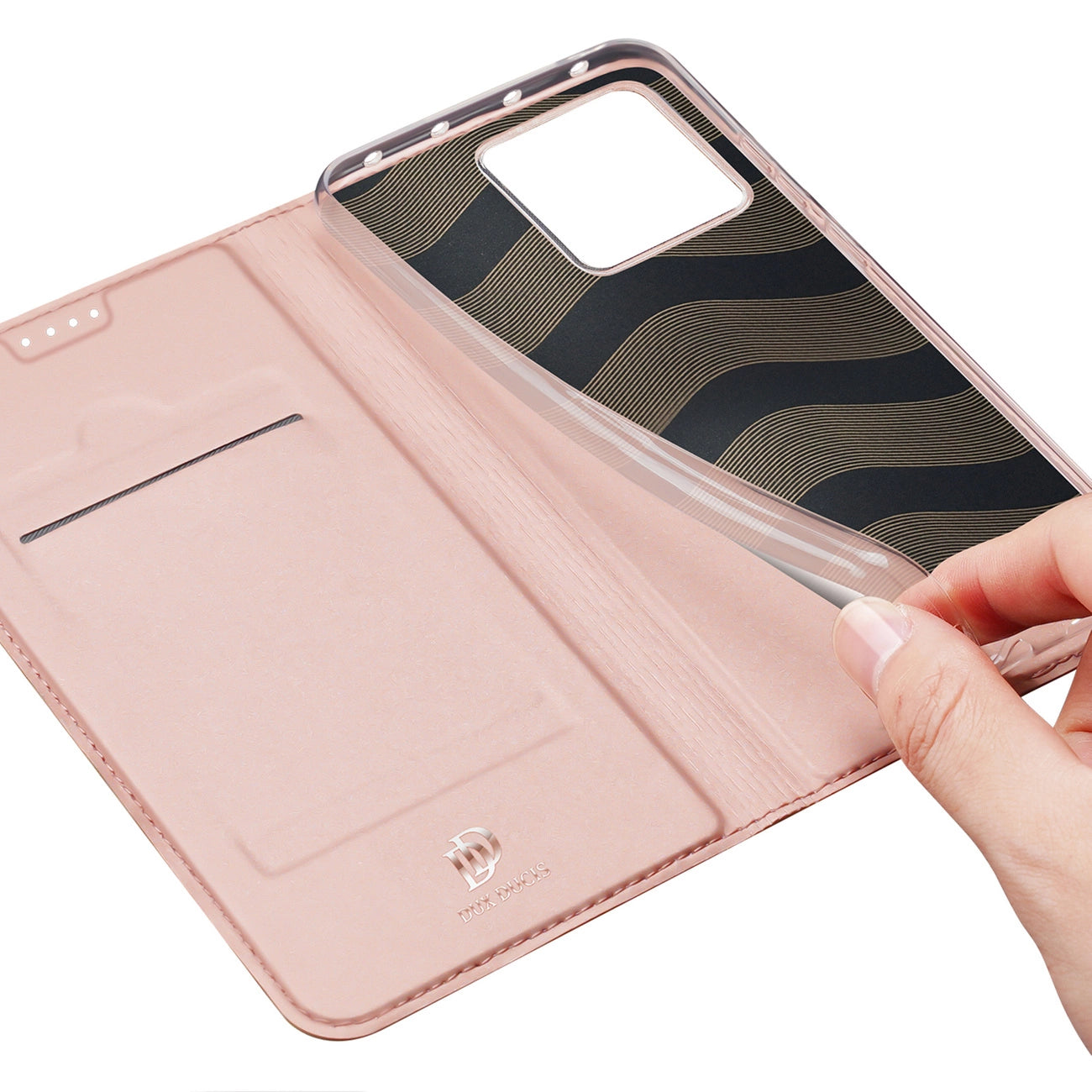 Dux Ducis Skin Pro Case Xiaomi 13 Flip Card Wallet Stand Pink_8