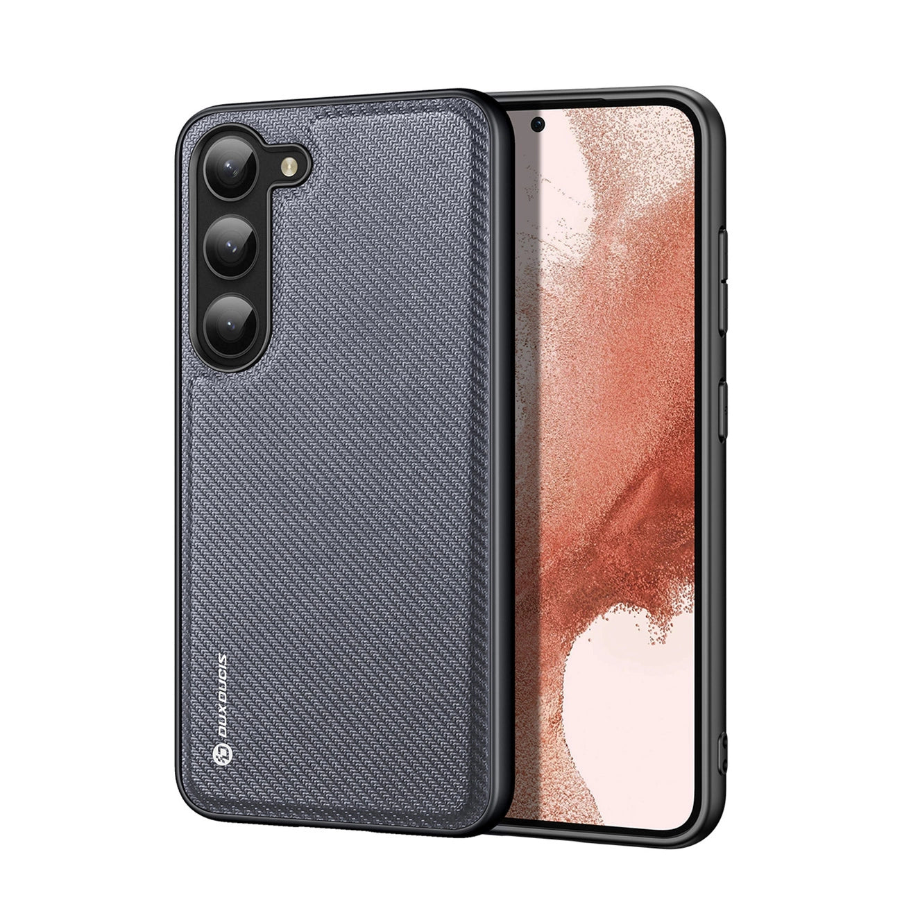 Dux Ducis Fino case Samsung Galaxy S23+ cover with silicone frame gray_0