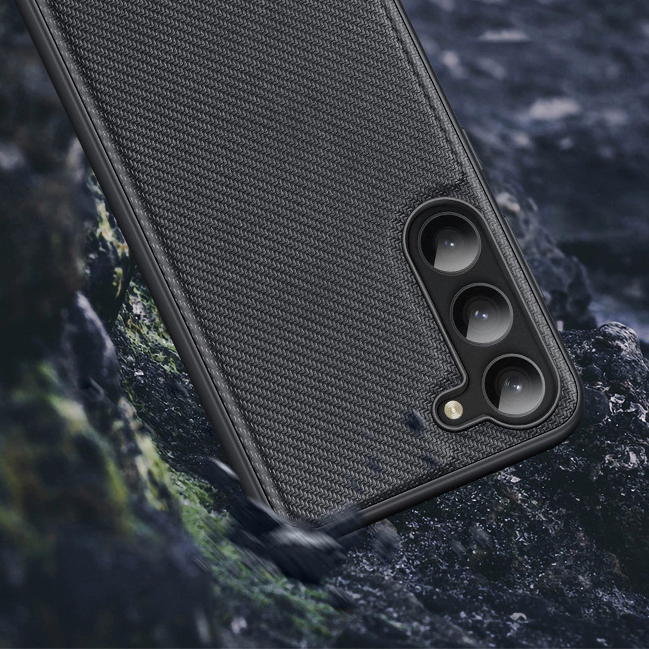 Dux Ducis Fino case Samsung Galaxy S23+ cover with silicone frame gray_10