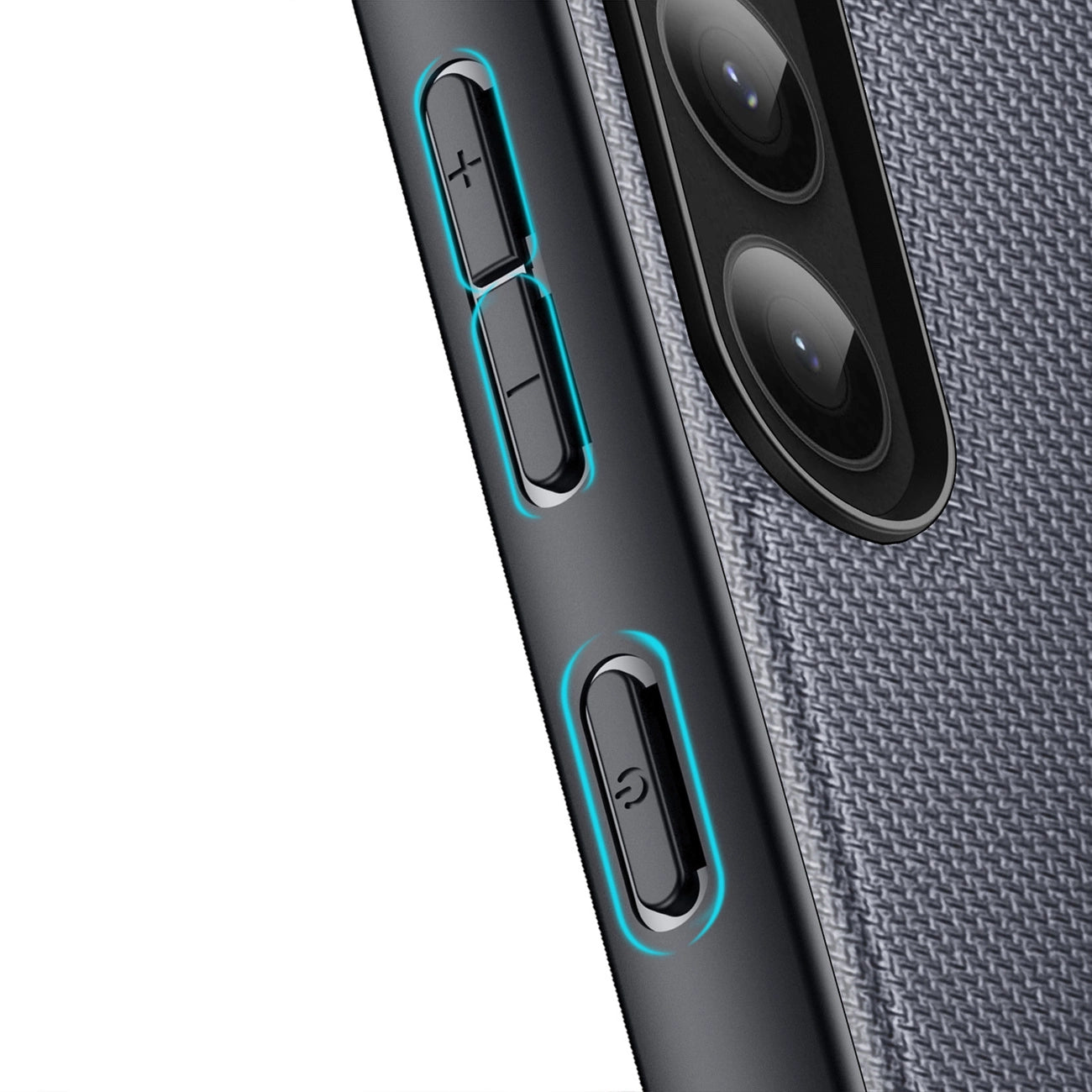 Dux Ducis Fino case Samsung Galaxy S23+ cover with silicone frame gray_8