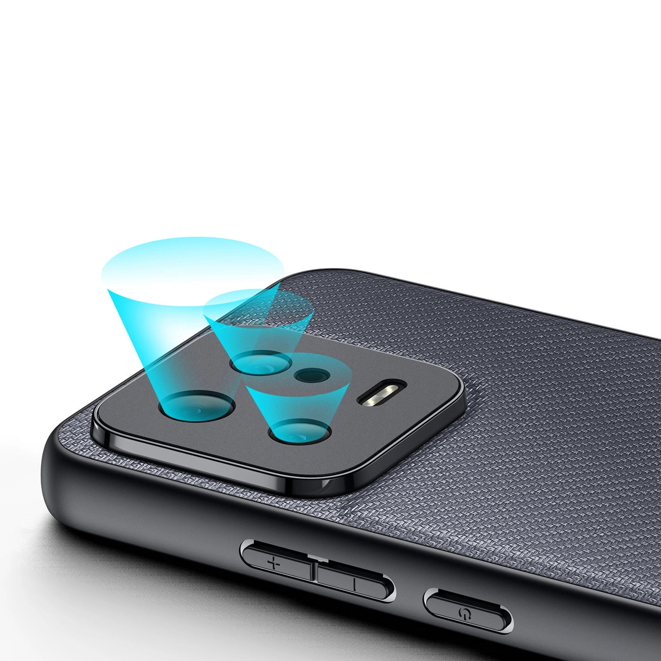 Dux Ducis Fino case for Xiaomi 13 cover with silicone frame gray_8