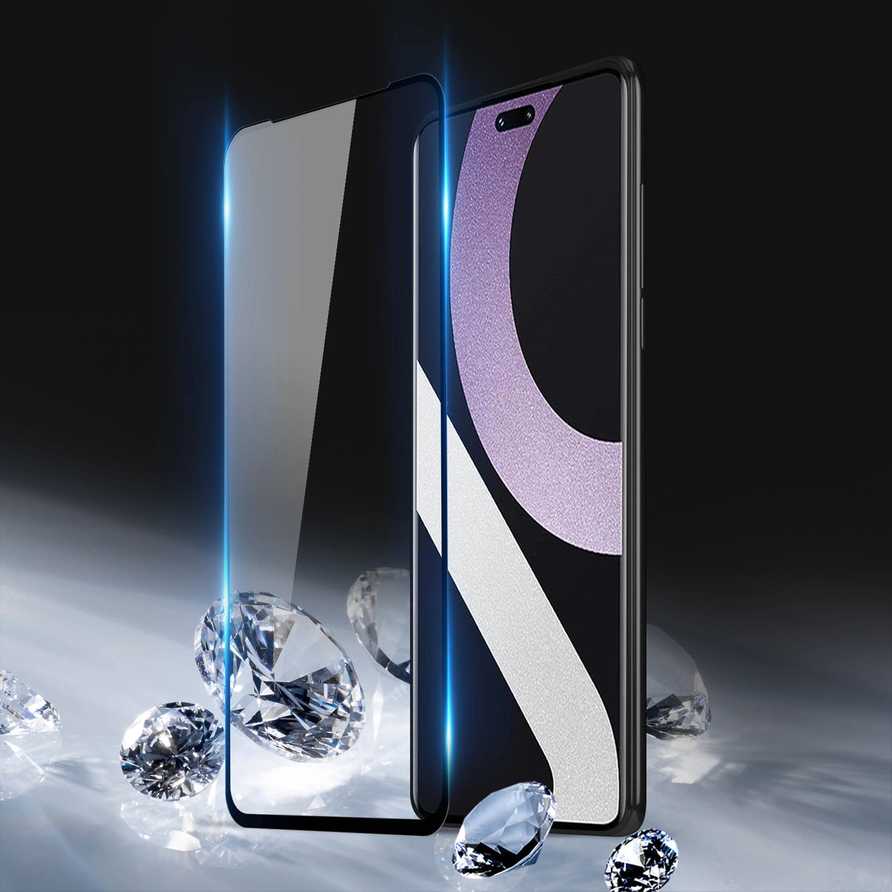 Dux Ducis 9D Tempered Glass Xiaomi 12 Lite 9H tempered glass with black frame_4