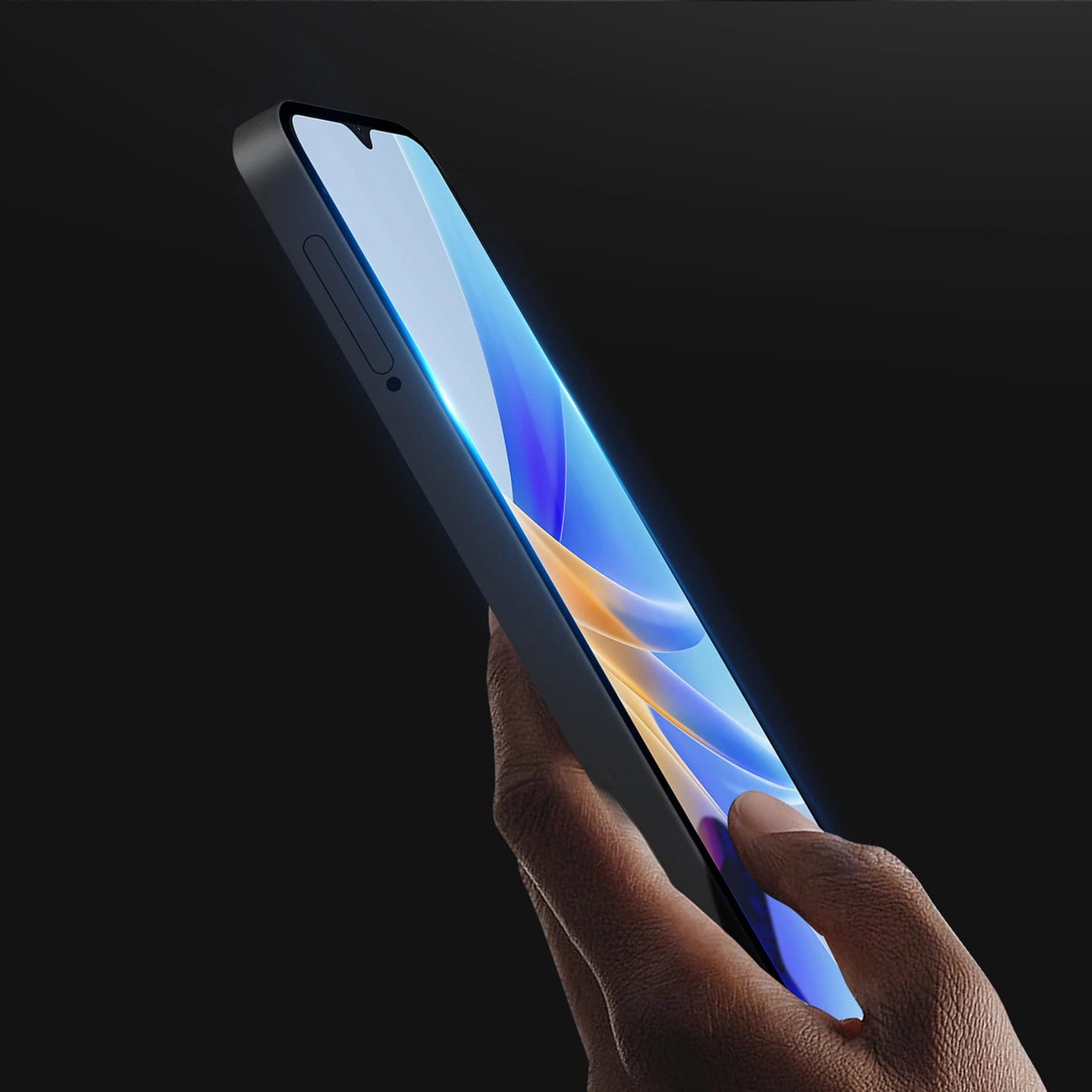 Dux Ducis 9D Tempered Glass Oppo A17 9H tempered glass with black frame_6