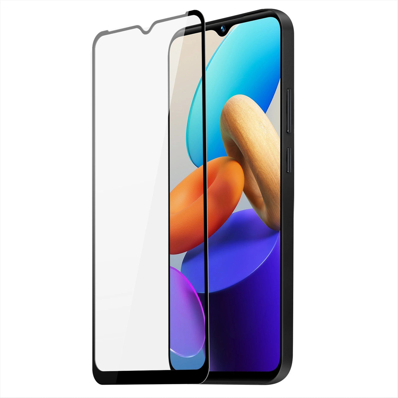 Dux Ducis 9D Tempered Glass Vivo Y35 / Vivo Y22 / Vivo Y22s 9H Tempered Glass with Black Frame_0
