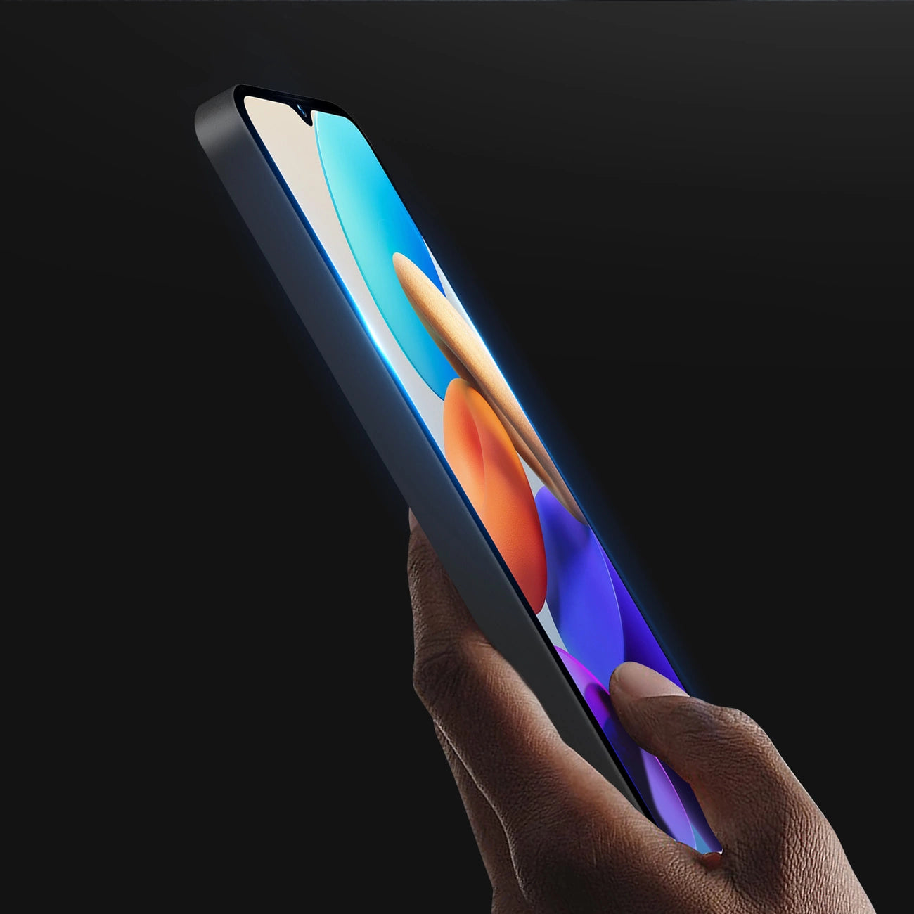 Dux Ducis 9D Tempered Glass Vivo Y35 / Vivo Y22 / Vivo Y22s 9H Tempered Glass with Black Frame_6