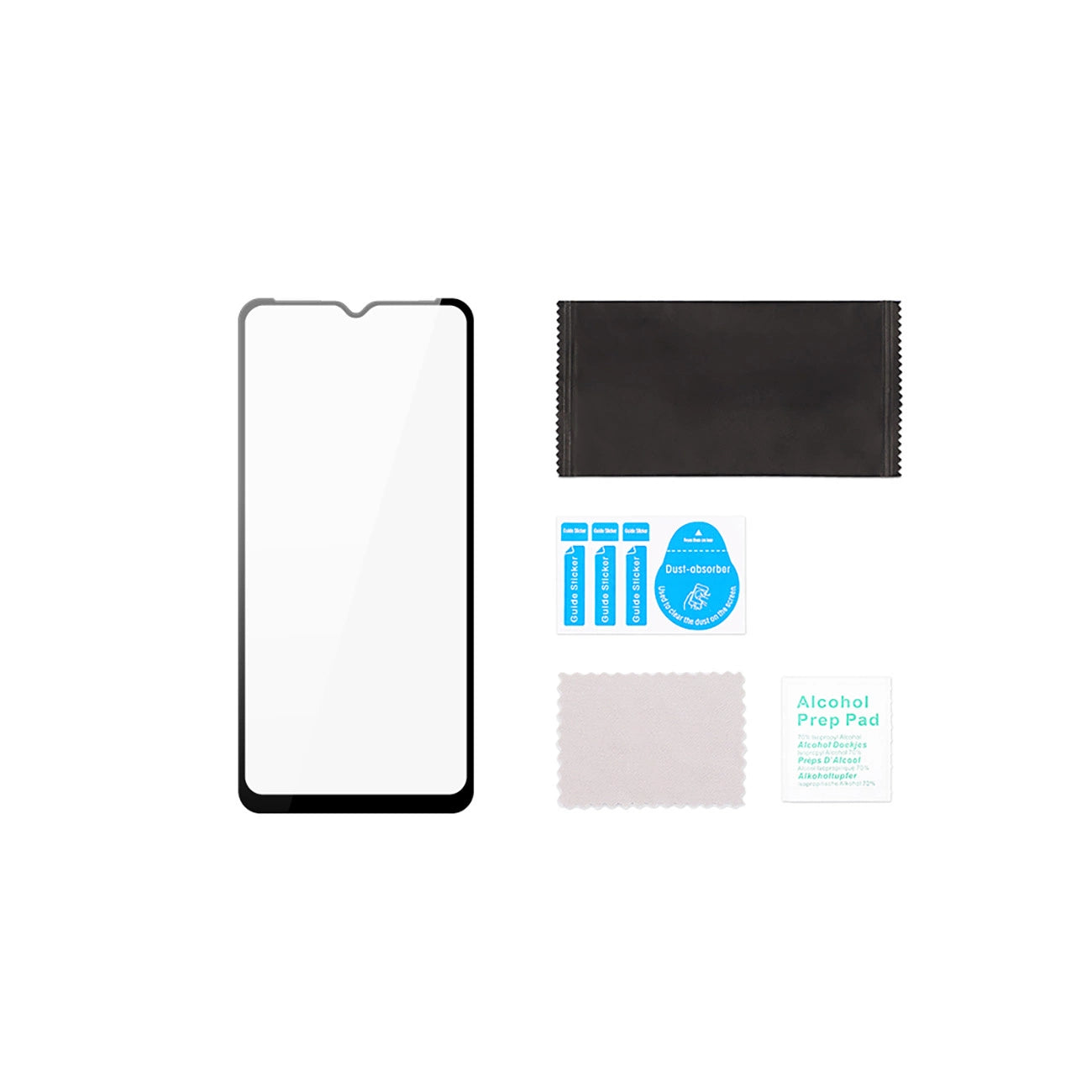 Dux Ducis 9D Tempered Glass Vivo Y35 / Vivo Y22 / Vivo Y22s 9H Tempered Glass with Black Frame_7