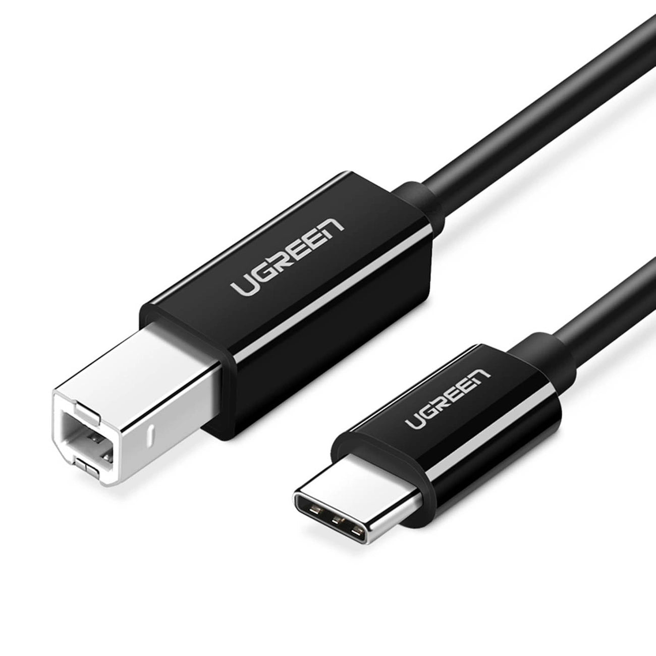 Ugreen printer cable USB-C - USB-B 480Mb/s 2m black (US241)_0