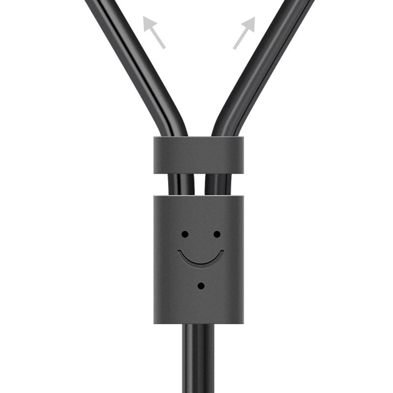 Ugreen AV102 10511 cable 3.5 mm mini jack (male) / 2RCA (male) 1.5m - gray_2