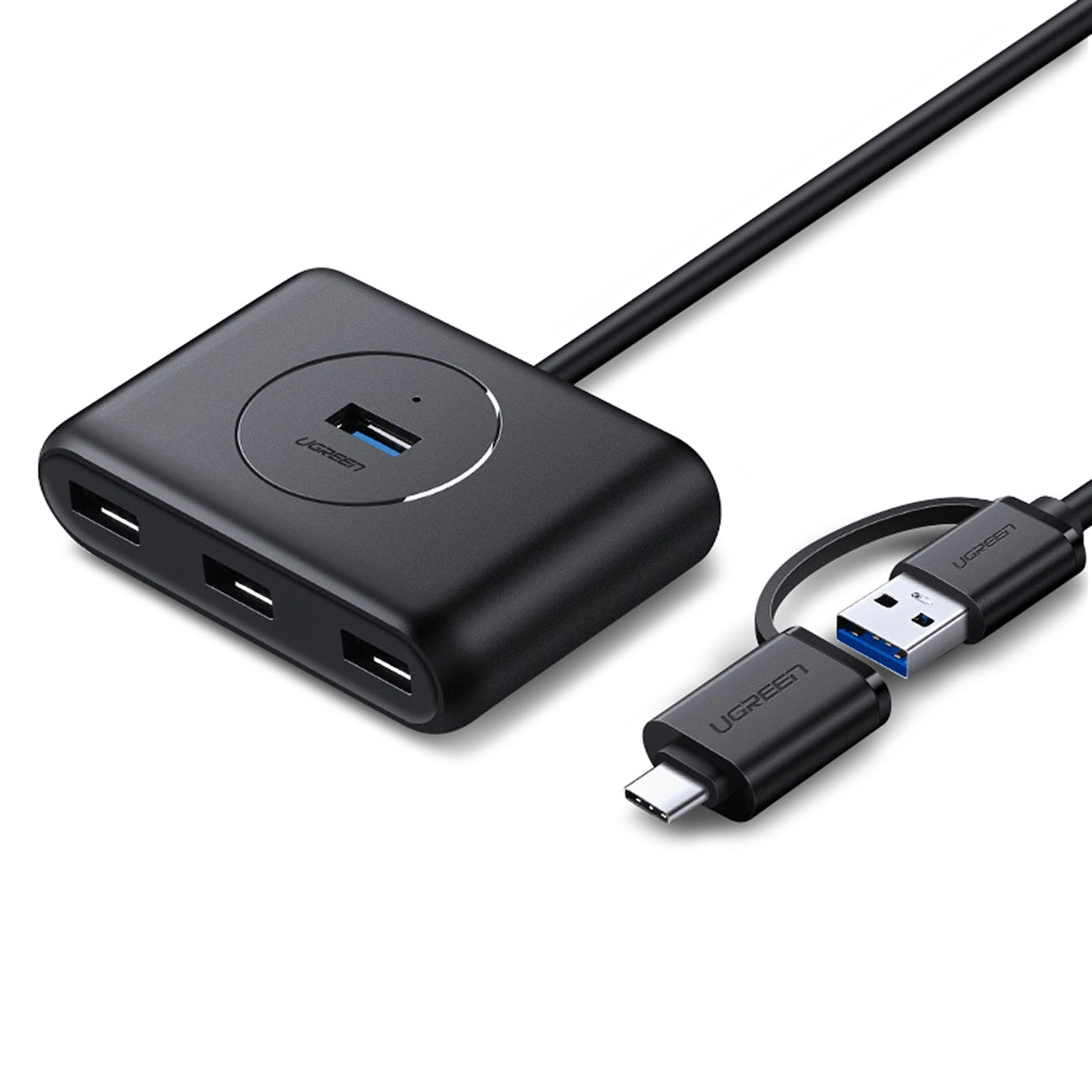 Ugreen HUB 4in1 USB-C - 4xUSB 3.0 5Gb/s 1m black (CR113)_0