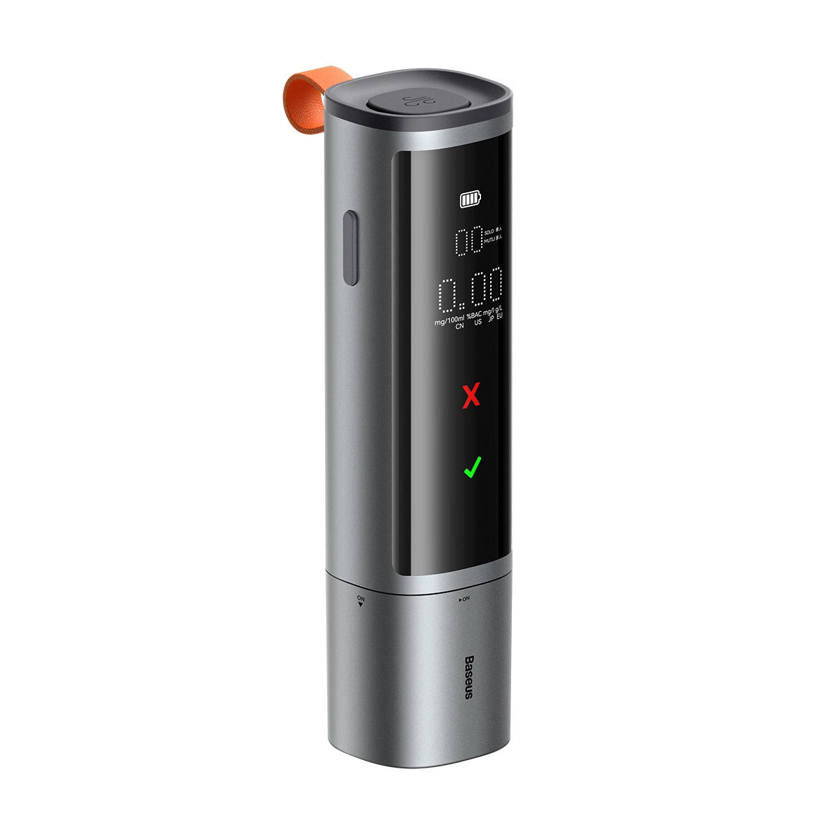 Electronic Breathalyzer Baseus SafeJourney Pro (Grey)_3