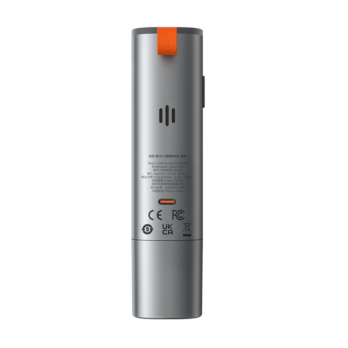 Electronic Breathalyzer Baseus SafeJourney Pro (Grey)_8