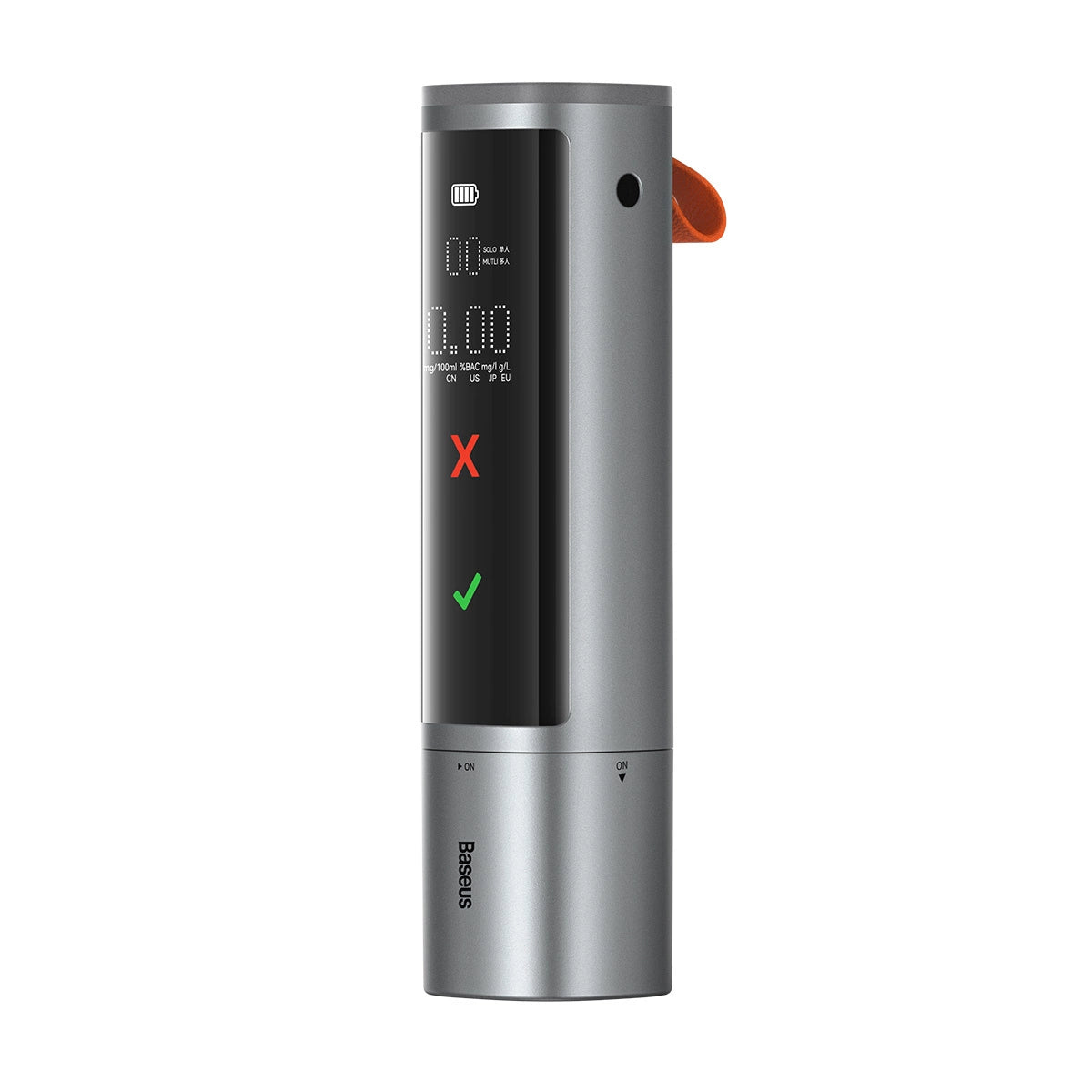 Electronic Breathalyzer Baseus SafeJourney Pro (Grey)_16