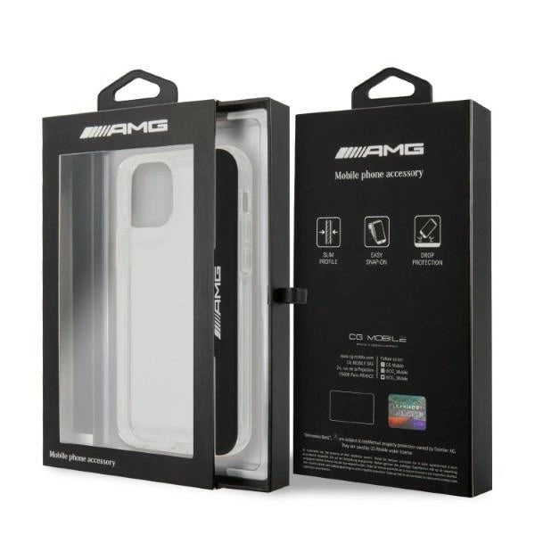 AMG Electroplate Vertical case for iPhone 12 / iPhone 12 Pro - transparent_6