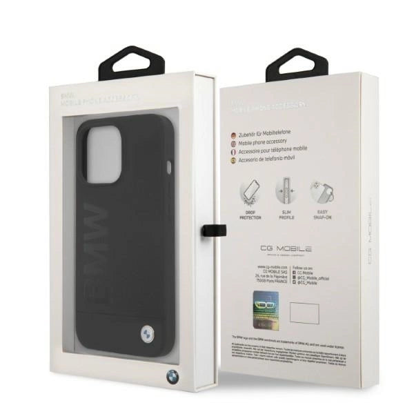 BMW Silicone Signature Logo MagSafe case for iPhone 13 Pro / iPhone 13 - black_7