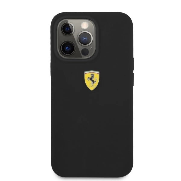 Ferrari FESSIHMP13XBK iPhone 13 Pro Max 6.7" black/black hardcase Silicone MagSafe_2