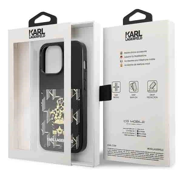Karl Lagerfeld Karlimals Cardslot case for iPhone 13 Pro / iPhone 13 - black_7