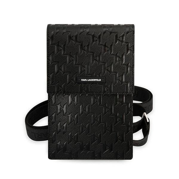 Karl Lagerfeld Handbag KLWBSAMSMK black/black Monogram Plate_1