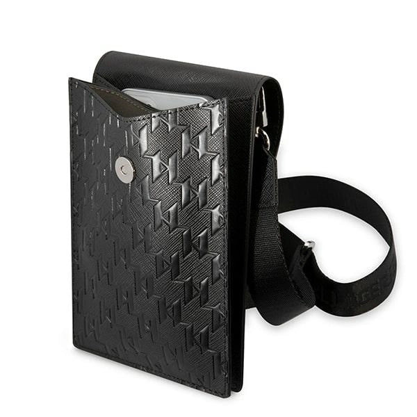 Karl Lagerfeld Handbag KLWBSAMSMK black/black Monogram Plate_2