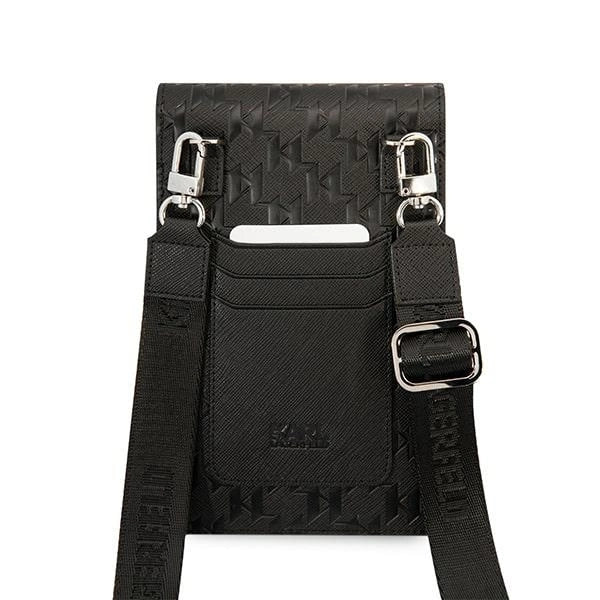 Karl Lagerfeld Handbag KLWBSAMSMK black/black Monogram Plate_3