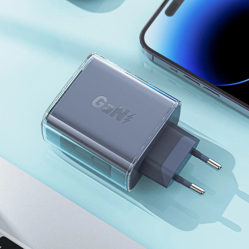 Acefast charger GaN 65W 3 ports (1xUSB, 2xUSB C) green (A45)_6