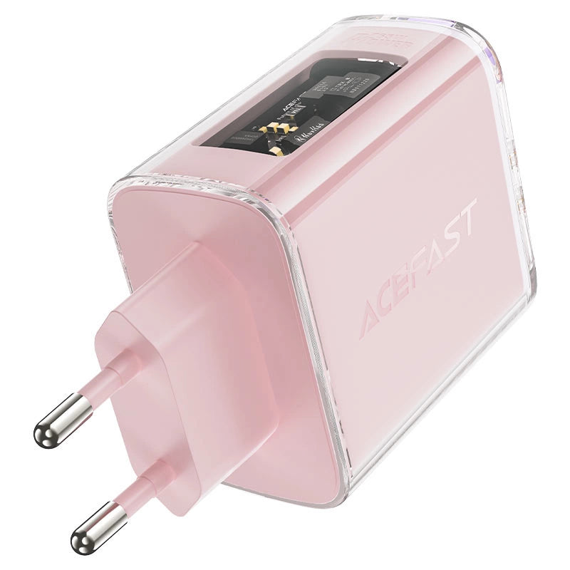 Acefast charger GaN 65W 3 ports (1xUSB, 2xUSB C) green (A45)_2