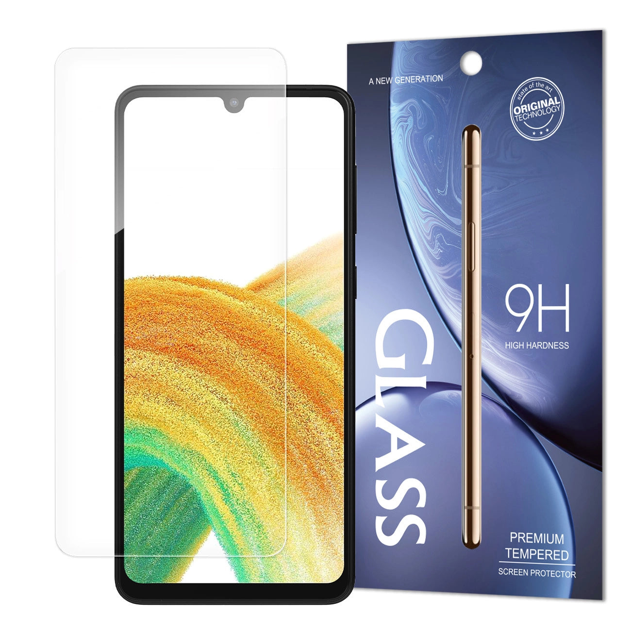 Standard Tempered Glass Case tempered glass for Samsung Galaxy A34 5G 9H_0