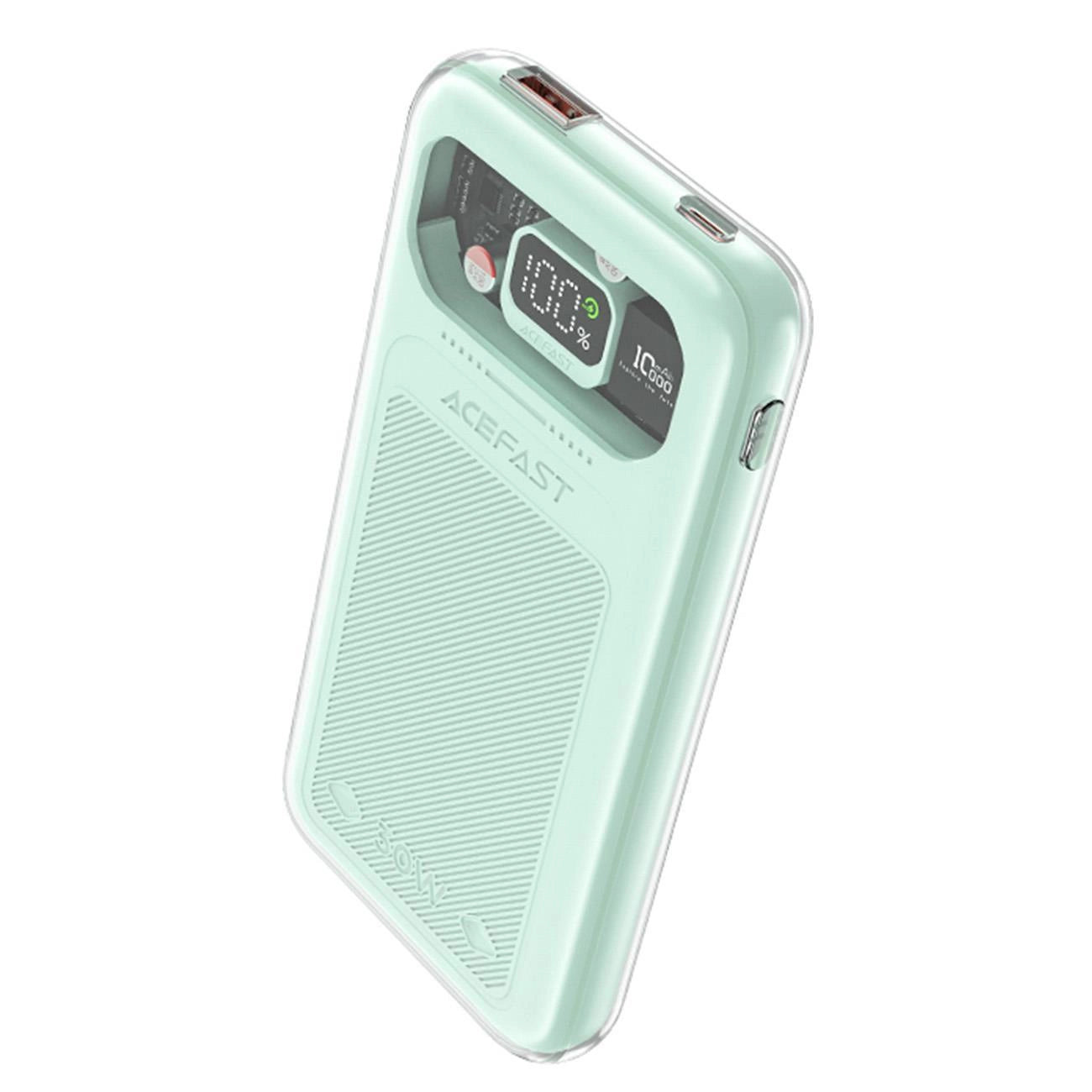Acefast powerbank 10000mAh Sparkling Series fast charging 30W green (M1)_1