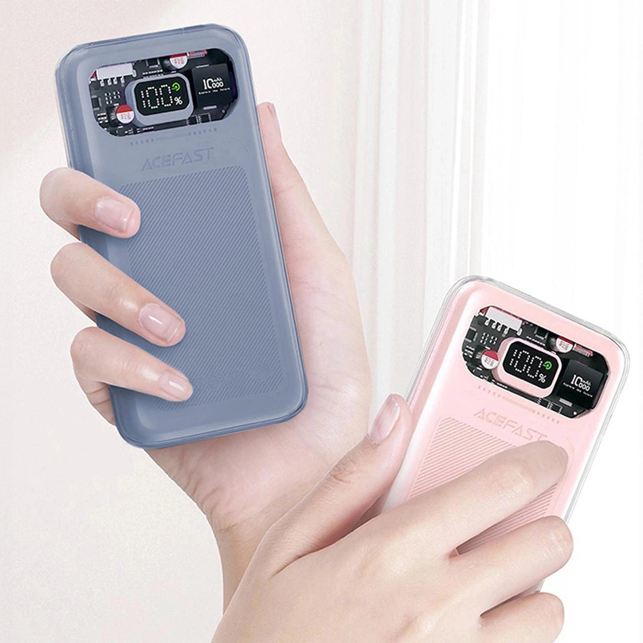 Acefast powerbank 10000mAh Sparkling Series fast charging 30W gray (M1)_8