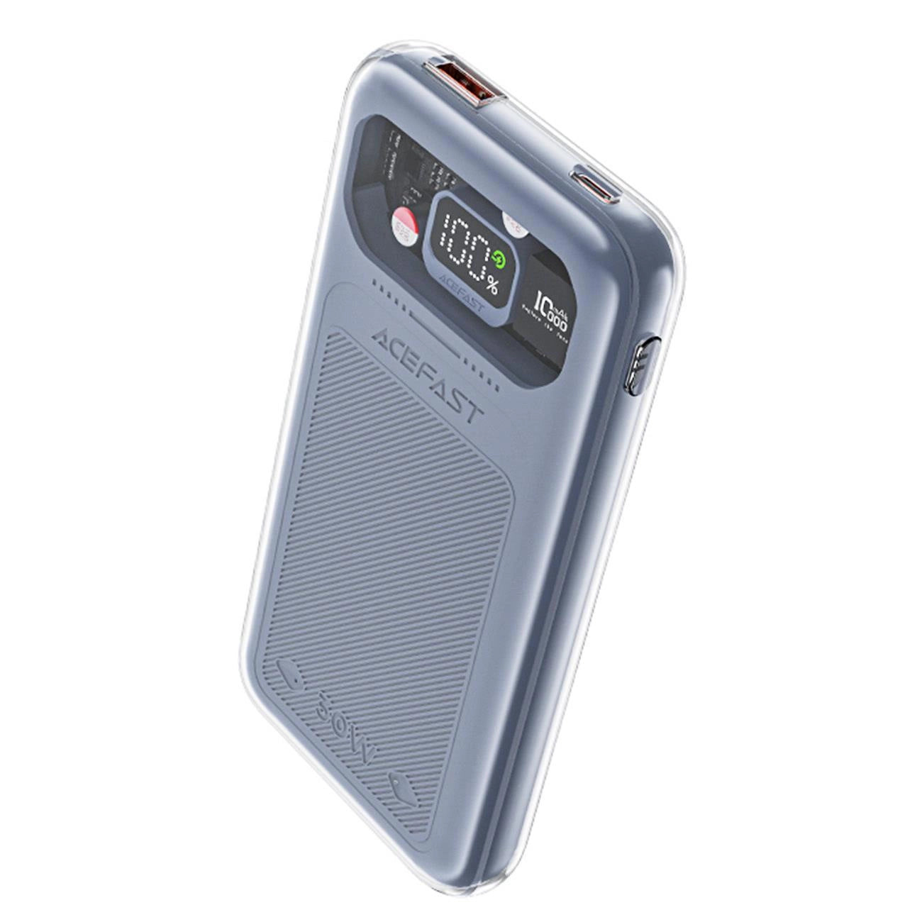 Acefast powerbank 10000mAh Sparkling Series fast charging 30W gray (M1)_1