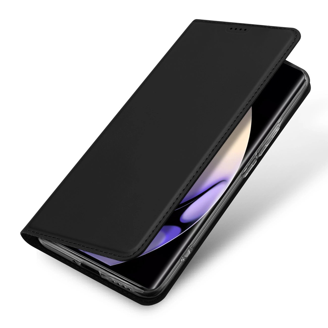 Dux Ducis Skin Pro Case for Realme 10 Pro Flip Card Wallet Stand Black_2