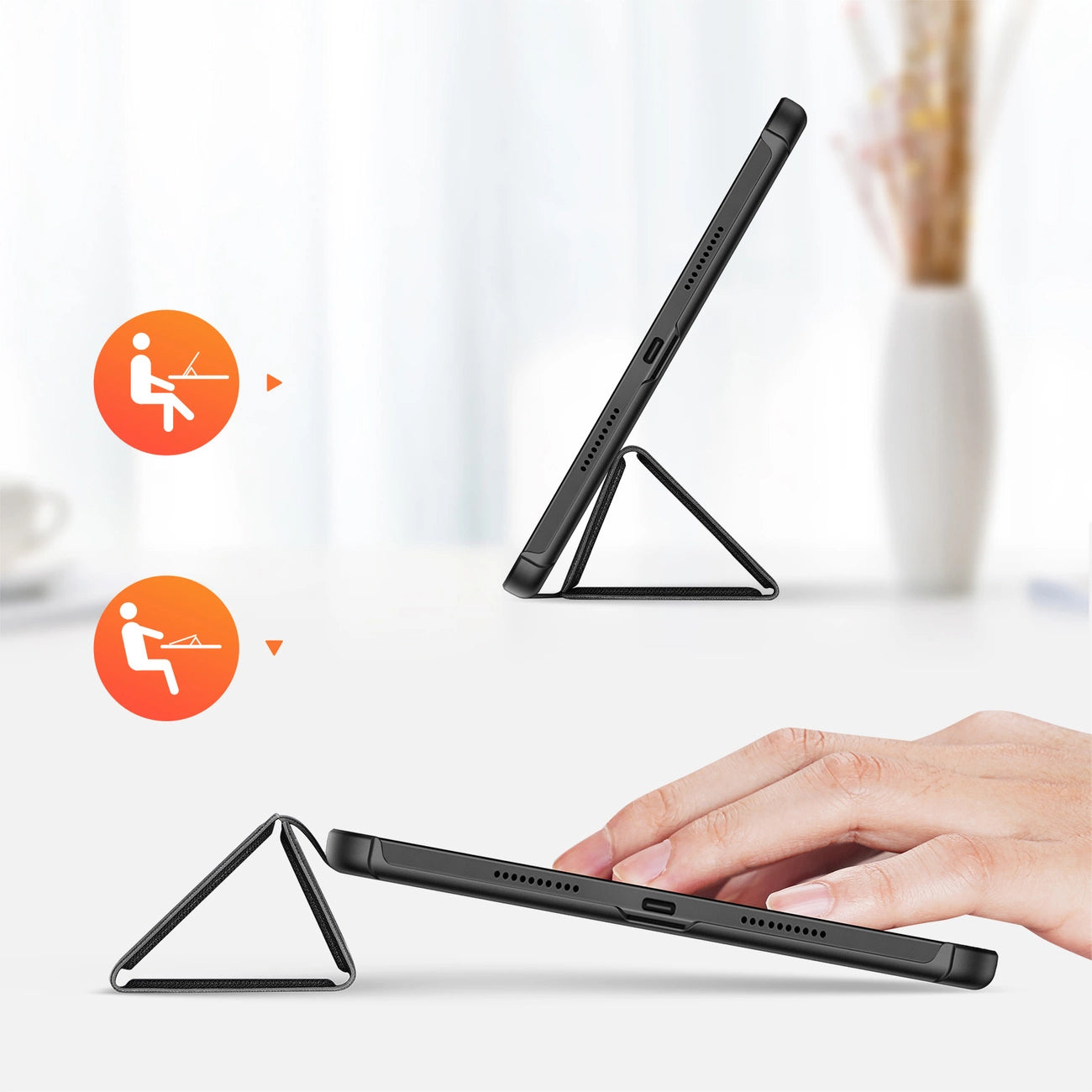 Dux Ducis Domo case for Huawei MatePad Pro 11'' (2022) smart cover stand black_2