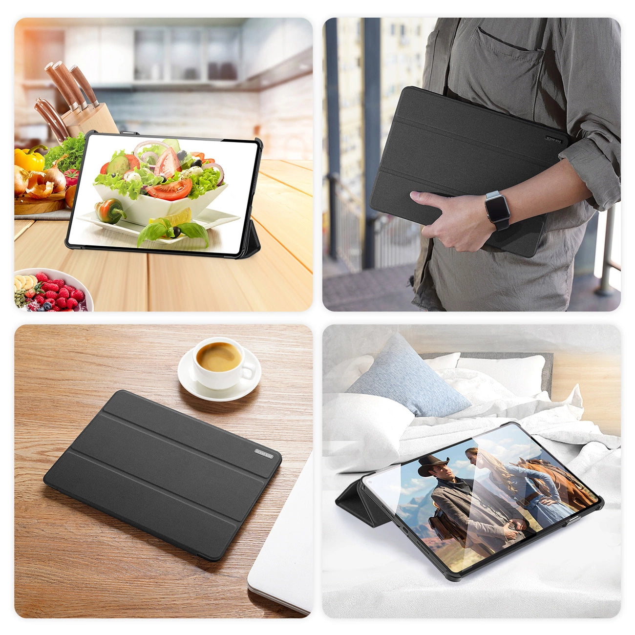 Dux Ducis Domo case for Huawei MatePad Pro 11'' (2022) smart cover stand black_7