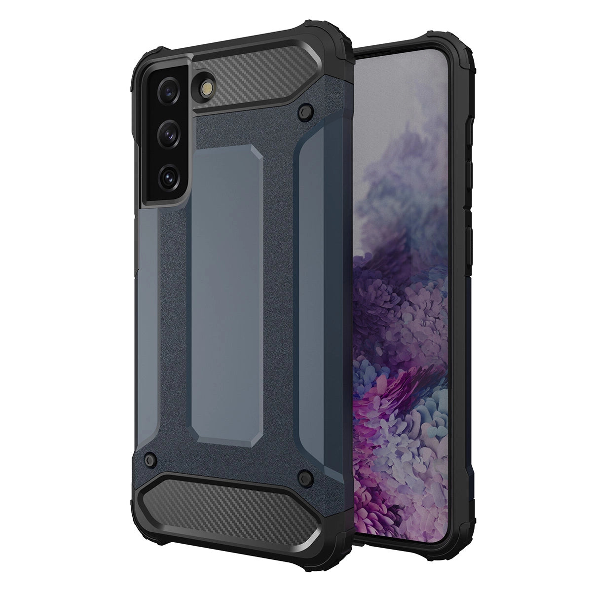 Hybrid Armor case for Samsung Galaxy S23+ armored hybrid cover blue_0