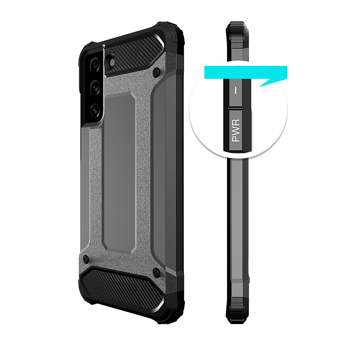 Hybrid Armor case for Samsung Galaxy S23+ armored hybrid cover blue_4